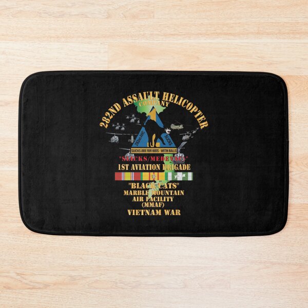 Item preview, Army - 282nd Assault Helicopter Company - Black Cats - Marble Mountain, w VN SVC X 300 designed and sold by Military Insignia Products.