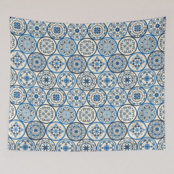 Item preview, Spanish Style Ceramic Plates Illustration Colorful Dish Art designed and sold by RosalindeClara.
