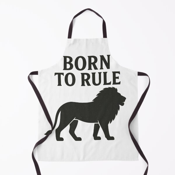 Item preview, Born to Rule – Lion Silhouette Vintage Design designed and sold by MIArt Studio.