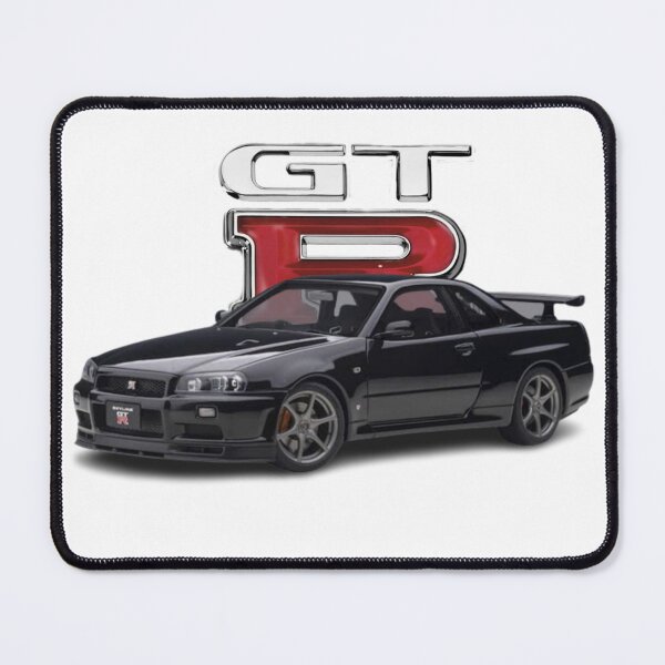 Item preview, Nissan GT-R R34 JDM Legend – Classic Skyline Car Art designed and sold by GEARSHIFT GRAPHICS.