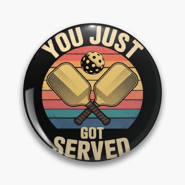 Item preview,  Pickleball-You Just Got Served  designed and sold by lilLilaBatArt.