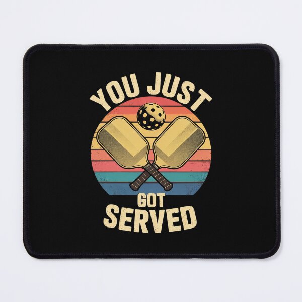 Item preview, Pickleball-You Just Got Served designed and sold by lilLilaBatArt.