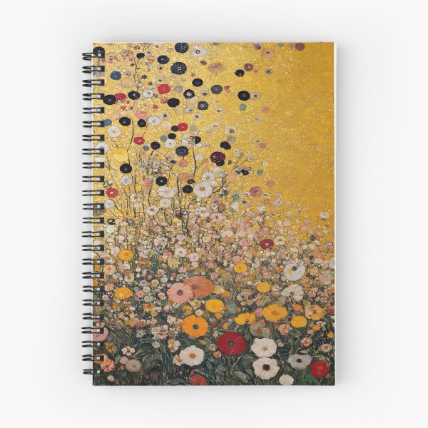 Aperçu de l'œuvre Le jardin de fleurs dorées de Klimt créée et vendue par meldefiart.
