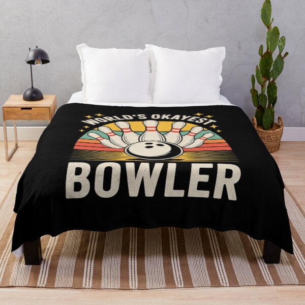Item preview, Bowling World's Okayest Bowler Bowler designed and sold by lilLilaBatArt.
