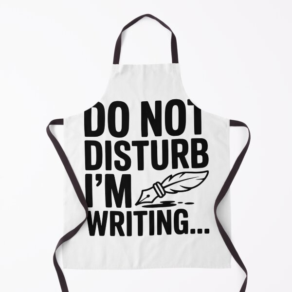 Item preview, Do Not Disturb I'm Writing... designed and sold by Frank Ring.
