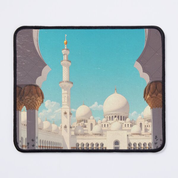 Item preview, Sheikh Zayed Grand Mosque Minimalist Dawn View designed and sold by JacksoonLester.