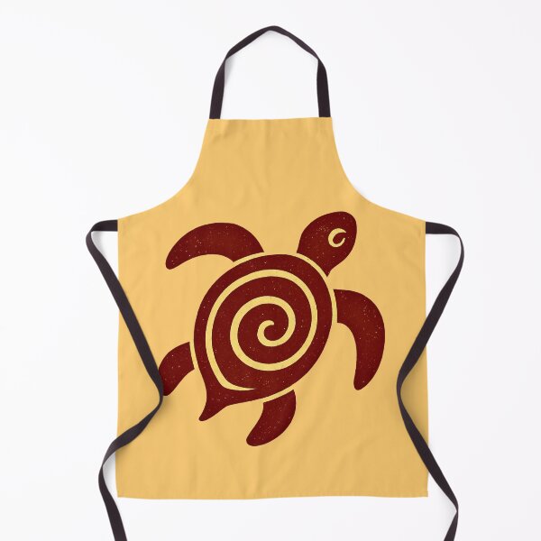 Item preview, Honu Spiral Shell - Hawaiian Tribal Sea Turtle Symbol designed and sold by Myra365Art.