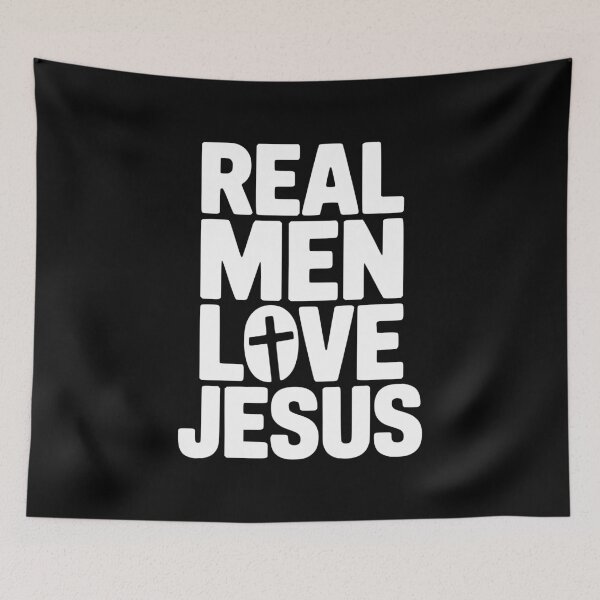 Item preview, Real Men Love Jesus designed and sold by Frank Ring.