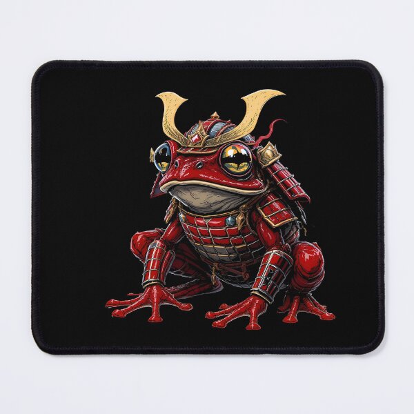 Item preview, Samurai Frog Warrior | Red Frog Ronin designed and sold by ColorSplash123.