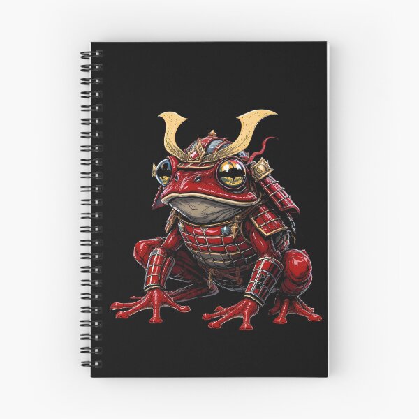 Item preview, Samurai Frog Warrior | Red Frog Ronin designed and sold by ColorSplash123.