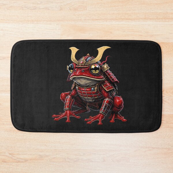 Item preview, Samurai Frog Warrior | Red Frog Ronin designed and sold by ColorSplash123.