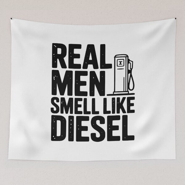 Item preview, Real Men Smell Like Diesel designed and sold by Frank Ring.