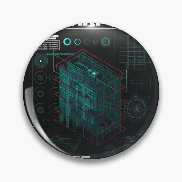 Item preview, Solarpunk: Isometric Blueprint View designed and sold by Raw-Ink.