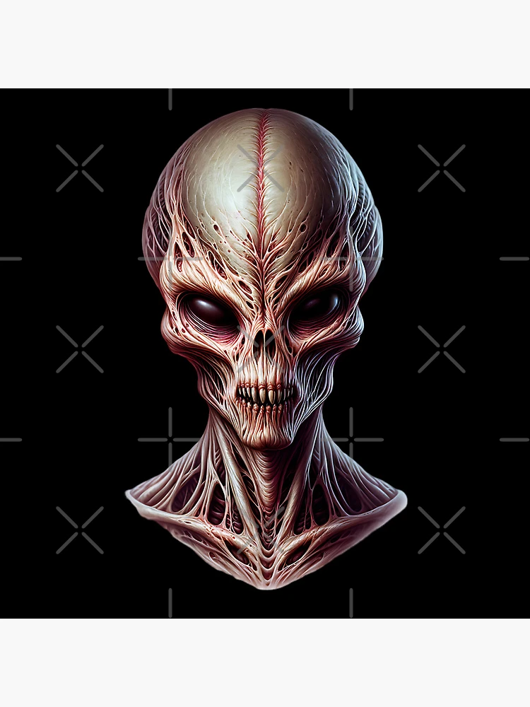 Thumbnail 5 von 5, Untersetzer (4er Set), Horror Alien designt und verkauft von ReneMM.