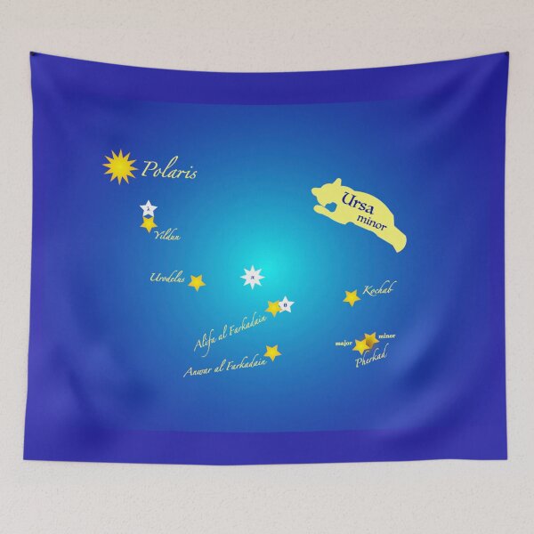 Item preview, URSA MINOR - Constellation of the Little Bear designed and sold by RoseMayBox.