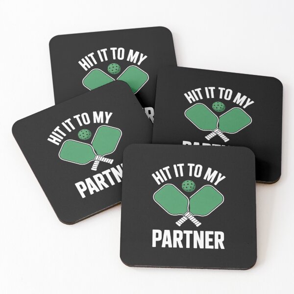 Item preview, Hit It to My Partner Pickleball Humor  designed and sold by BeetleMalon.
