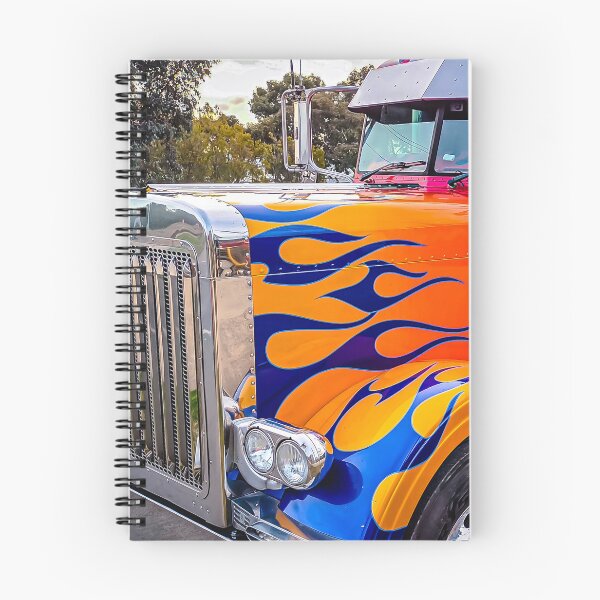 Item preview, Flaming Truck Delivery - Epsom, Victoria, Australia designed and sold by Steven Jodoin.