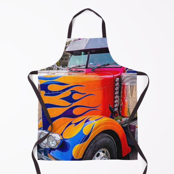 Item preview, Flaming Truck Delivery - Epsom, Victoria, Australia designed and sold by Steven Jodoin.
