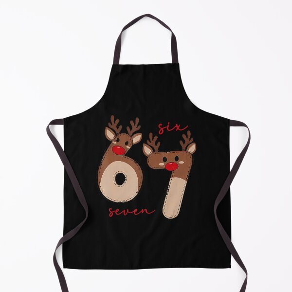 Item preview, Funny 6 7 Six Seven Meme Christmas Reindeer Gen Alpha Slang designed and sold by JEFDodsonArt.