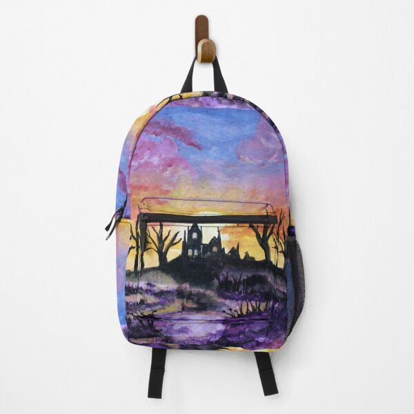 Item preview, Witchy sunset house designed and sold by ZiehrArt.
