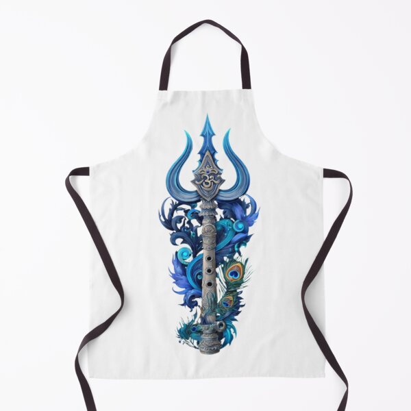Item preview, Divine Harmony: Shiva-Krishna Spiritual Fusion Tee designed and sold by artistmagicshop.