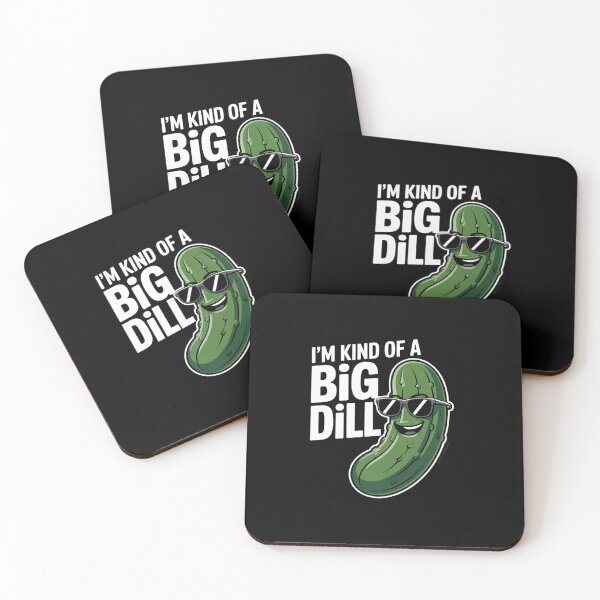 Item preview, I'm Kind Of A Big Dill  Pickle  designed and sold by lilLilaBatArt.
