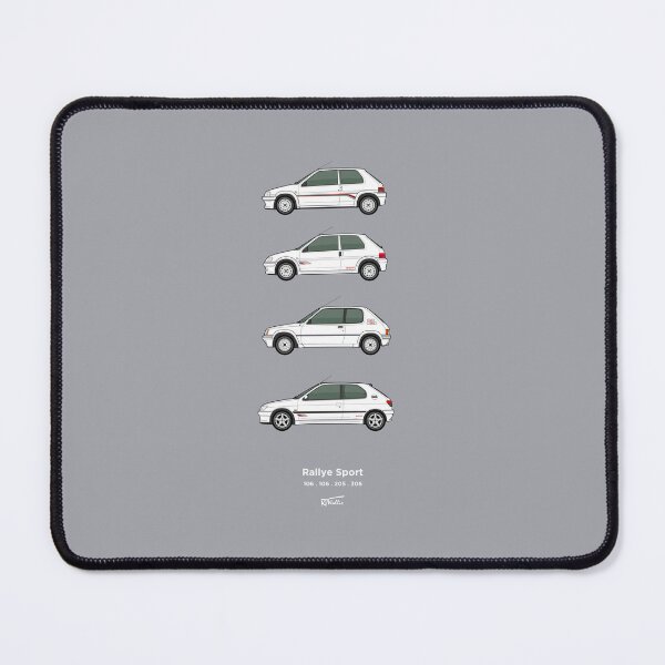 Item preview, Pug Rallye sport classic car collection designed and sold by RJWautographics.