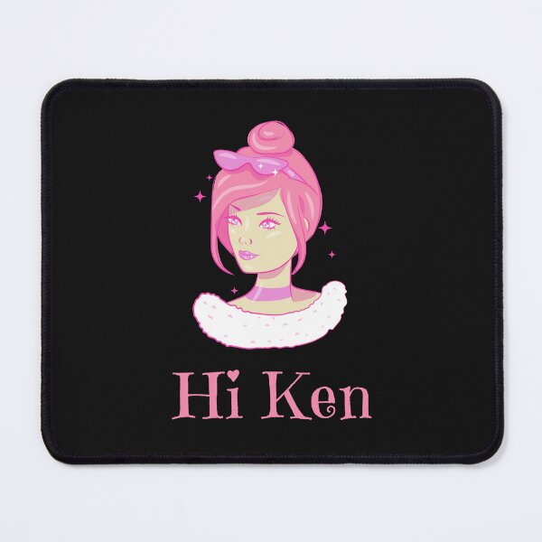 Item preview, Hi Ken Pink Updo designed and sold by JusTiceT-shirts.