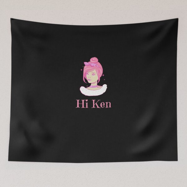 Item preview, Hi Ken  Pink Updo designed and sold by JusTiceT-shirts.
