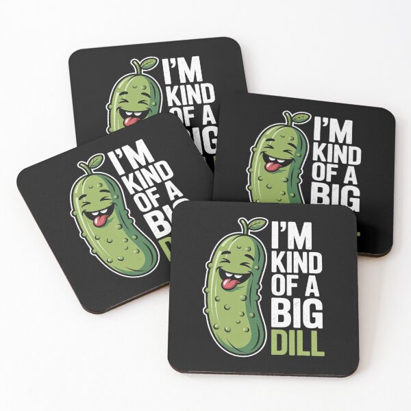 Item preview, Im Kind Of A Big Dill Pickle Cucumber Lover Pickle  designed and sold by BeetleMalon.