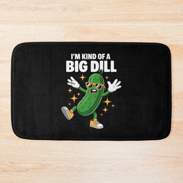 Item preview, I'm Kind Of Big Dill Pickle Dabbing Halloween Cucumber  designed and sold by lilLilaBatArt.