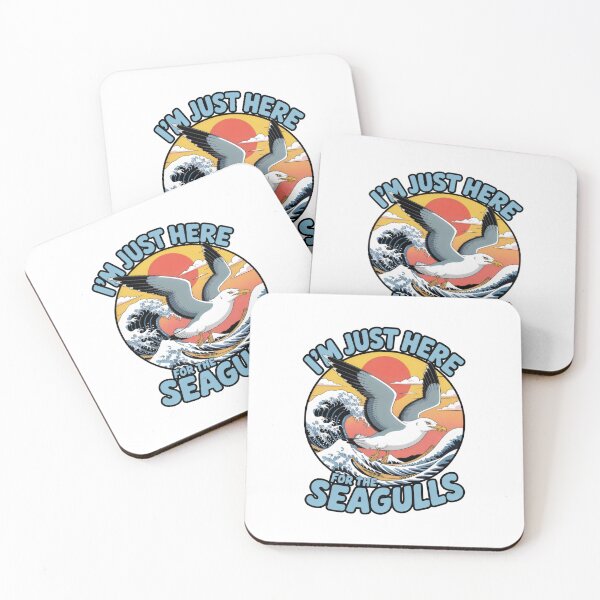 Item preview, i'm Just Here for The Seagulls designed and sold by belladesign7.
