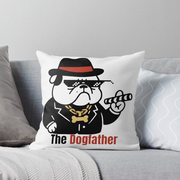 Item preview, The Dogfather Bulldog Boss designed and sold by DrawDrip.