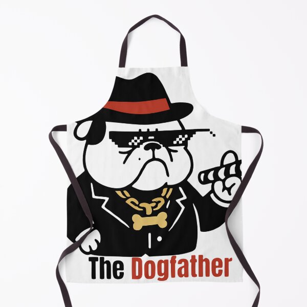 Item preview, The Dogfather Bulldog Boss designed and sold by DrawDrip.
