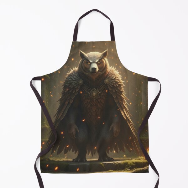 Item preview, A mystical hybrid blending the strength of a bear with an owl. designed and sold by Artivex-graphic.