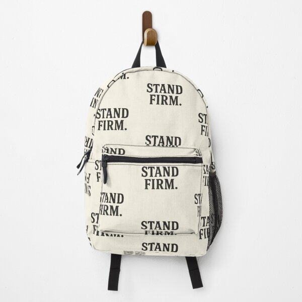 Item preview, Stand Firm – Minimalist Christian Quote in Dark Vintage Text designed and sold by astersgraphics.