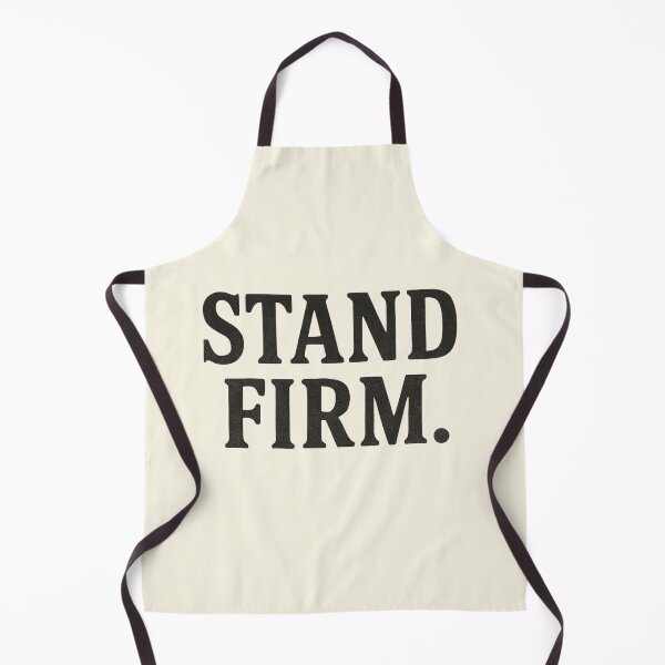 Item preview, Stand Firm – Minimalist Christian Quote in Dark Vintage Text designed and sold by astersgraphics.