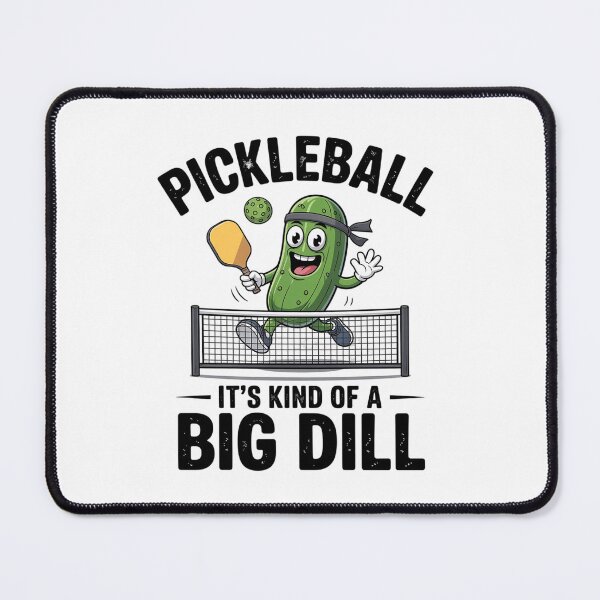 Item preview, It's Kind Of A Big Dill Pickleball Paddleball Pickle designed and sold by lilLilaBatArt.