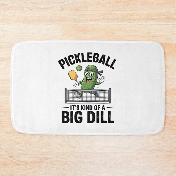 Item preview, It's Kind Of A Big Dill Pickleball Paddleball Pickle  designed and sold by lilLilaBatArt.