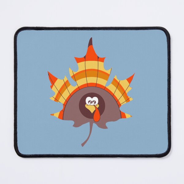 Item preview, Maple Leaf turkey With blue background designed and sold by missmann.
