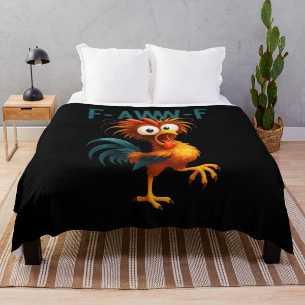 Item preview, Fawwf Cute Rooster Funny Chicken Fcawf Rooster Pun designed and sold by tadmercado.