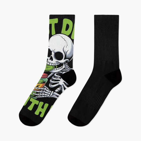 Item preview, Just Dill With It Skeleton Pickle Sarcastic  designed and sold by BeetleMalon.