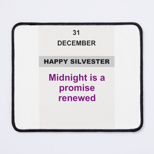 Item preview, Happy Silvester - December 31, Edition: 61 designed and sold by ariksworld.