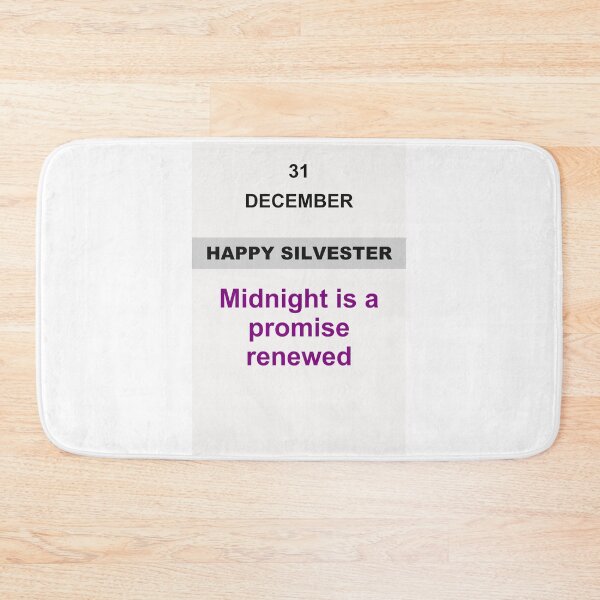 Item preview, Happy Silvester - December 31, Edition: 61 designed and sold by ariksworld.