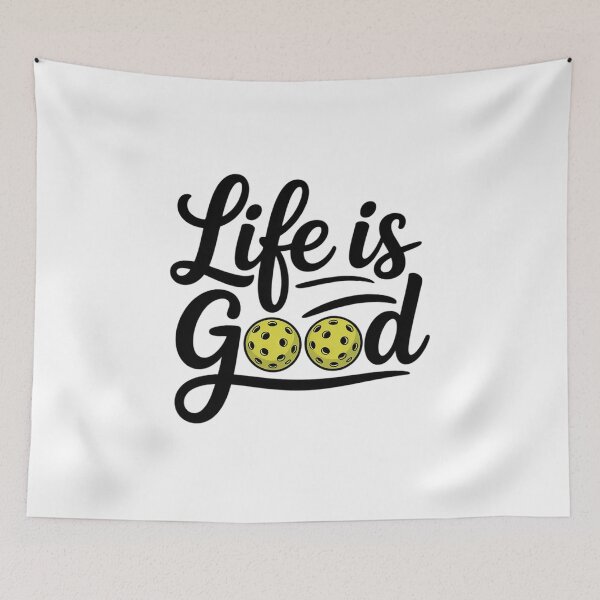 Item preview, Life Is Pickleball  designed and sold by lilLilaBatArt.