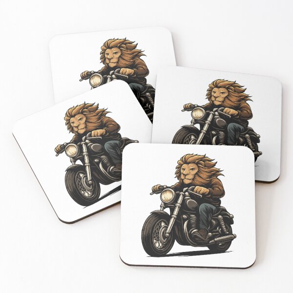 Item preview, Lion Rider – Wild Power on Wheels designed and sold by luckyyouth.