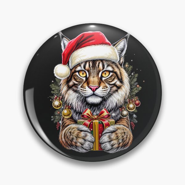 Item preview, Christmas Bobcat | Festive Wild Hunter designed and sold by ColorSplash123.