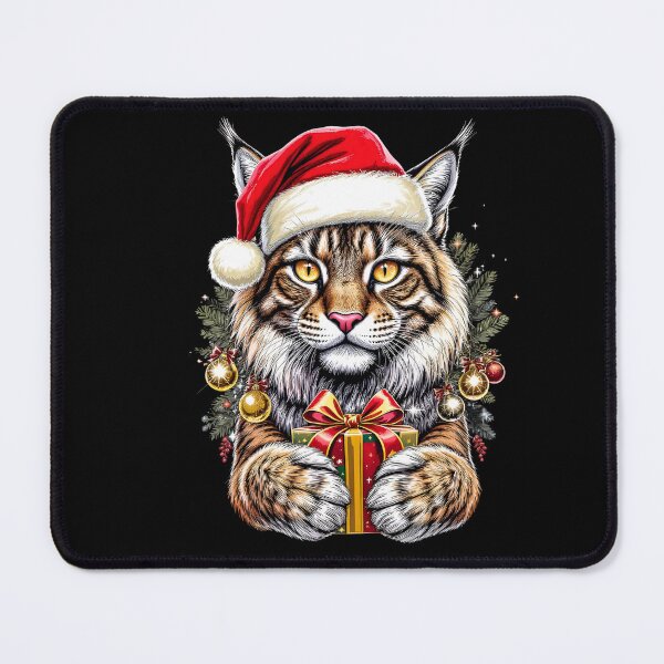 Item preview, Christmas Bobcat | Festive Wild Hunter designed and sold by ColorSplash123.