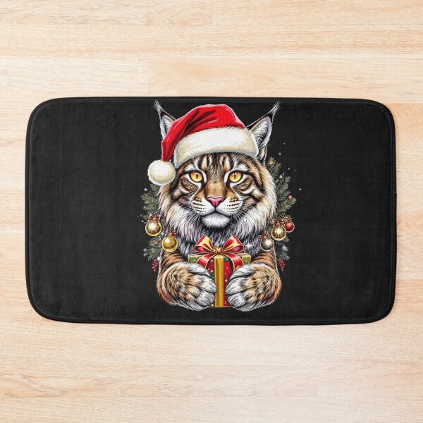 Item preview, Christmas Bobcat | Festive Wild Hunter designed and sold by ColorSplash123.