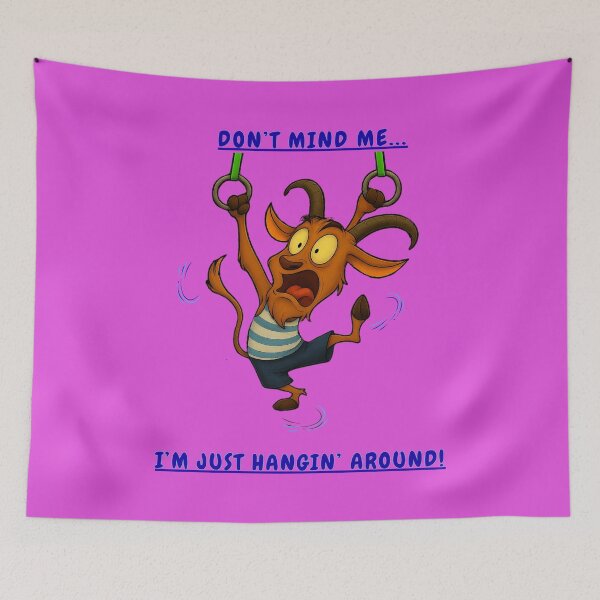 Item preview, DON’T MIND ME…I’M JUST HANGIN’ AROUND! designed and sold by Brickroad Dsigns.